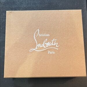 Christian Louboutin Brown Box with Logo